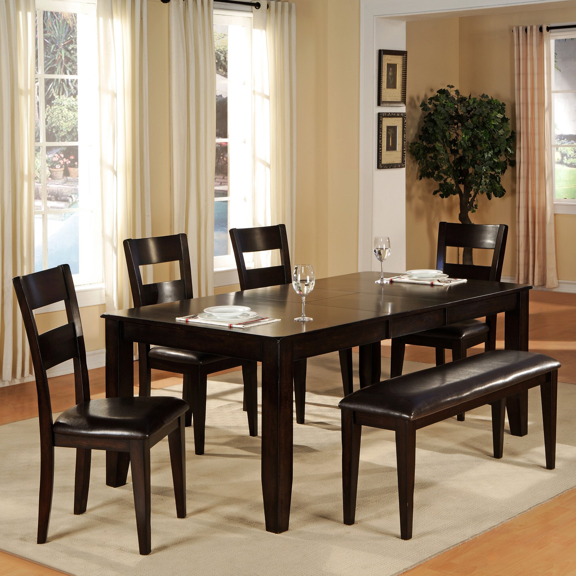 Wildon Home ® 6 Piece Dining Set & Reviews | Wayfair